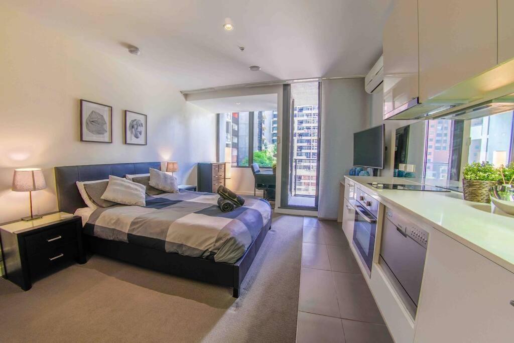 Best Location In The Cbd; Pool, Gym, Rockclimbing +7 Other Amenities Daire Melbourne Dış mekan fotoğraf